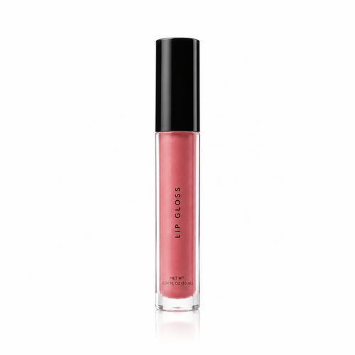 Lip Gloss - Clear tube with black cap